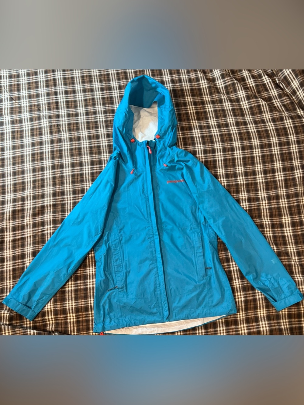 Patagonia Women's Torrentshell Rain Jacket XS Blue Waterproof H2No Coat